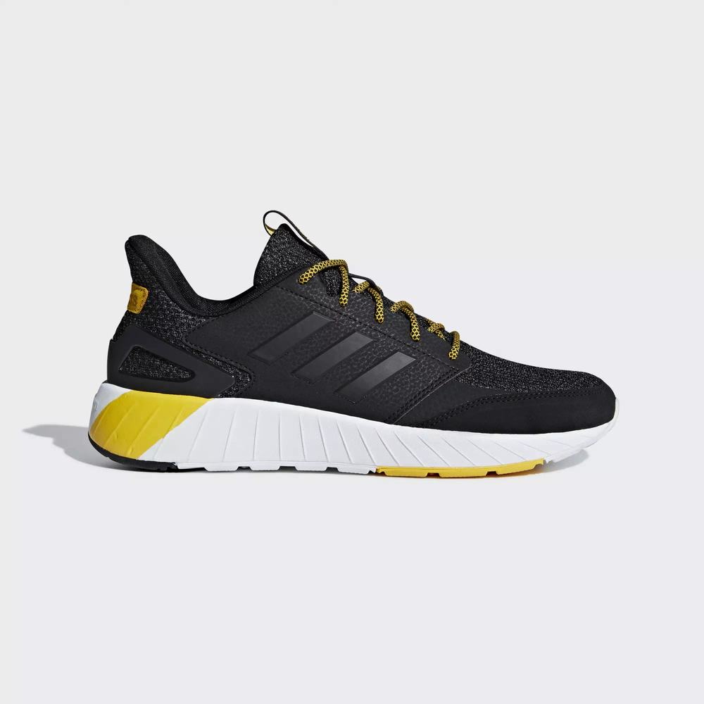 Adidas Questar Strike Tenis Para Correr Negros Para Hombre (MX-33056)